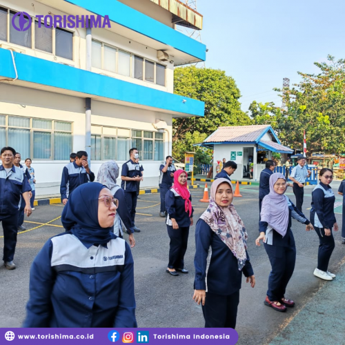 Senam Pagi Karyawan